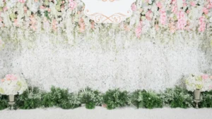 Gazebo Backdrop Decoration