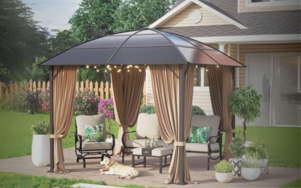 Curved Roof for Gazebo Styles Ideas